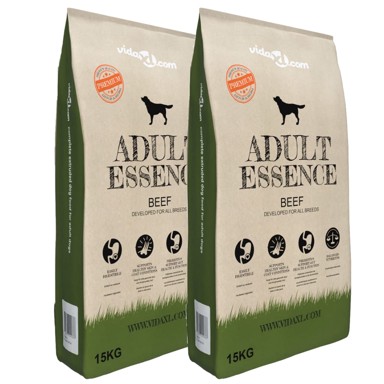 PREMIUM Suha hrana za pse Adult Essence Beef, 2 kom, 30 kg