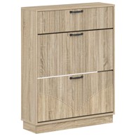 HOORN Ormar za cipele 78 x 24 x 100 cm od konstruiranog drva