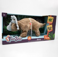 Plišani dinosaur s funkcijom reprodukcije zvuka, zelena