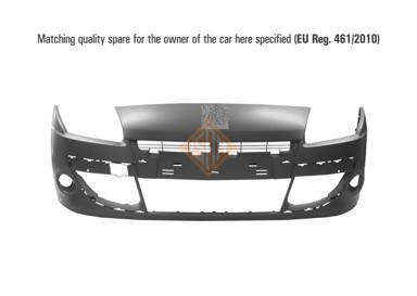 ISAM Prednji branik Renault Scenic 09-16, -11, 1437111