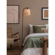 NOVA LUCE Intra stajaća lampa e27/12w/crna nl9001090