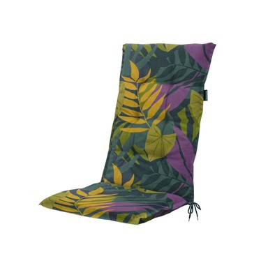 Jastuk za stolicu s visokim naslonom 120x50x4 cm IVEN zeleni