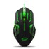 ESPERANZA Gaming miš Apache, USB, 2400 DPI, zelena