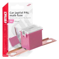 AMIO Auto osigurač JapVAL PAL muški 62mm 30A, 1 kom