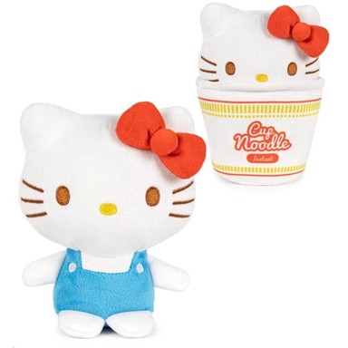 HELLO KITTY Plišana igračka Cup Noodle, 16 cm