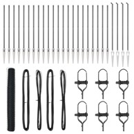 Heksagonalna ograda 1 2x50 m Čelična, siva