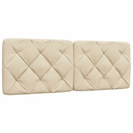 Jastuk za uzglavlje krem 140 cm od tkanine