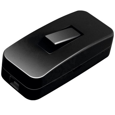 HOME Strujni prekidač, 4A / 250V, crni - NV 1K /BK