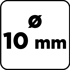 GRAPHITE Bušilica za beton 10x200 mm