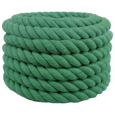 Pamučno uže, 36 mm, 10 m, zeleno