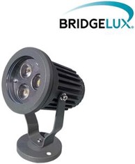 X-LIGHT vanjska lampa 6W s nosačem, topla bijela 