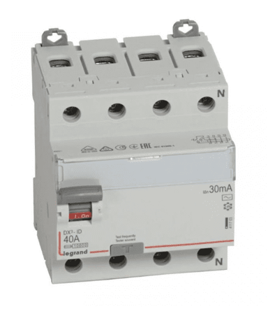 LEGRAND 4P 40A 0.03A diferencijalni prekidač tip AC P304 DX3