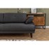 BALCAB HOME Antracitno siva sofa 239 cm Mustang, 239x83x99 cm