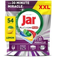 JAR Kapsule za strojno pranje posuđa, Miracle Platinum Plus, 54 kom