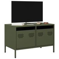 TV ormarić maslinastozeleni 68x39x43,5 cm hladno valjani čelik