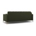 COSMOPOLITAN DESIGN Zelena sofa 217 cm Bali, 217x96x75 cm
