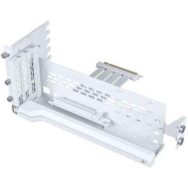 PHANTEKS Premium Vertical GPU Bracket + PCIe 4.0 x 16 Riser Cable, DRGB, 220mm, bijeli, PH-PGPUKT4.0_DWT01