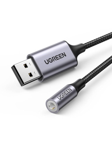 UGREEN Audio adapter, USB na 3,5 mm