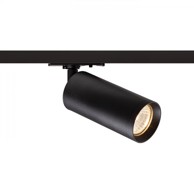 RENDL Reflektor Belenos, cilindrični, za jednokružnu šinu, crna, 230 V, LED GU10, 9 W