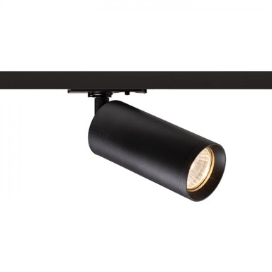 RENDL Reflektor Belenos, cilindrični, za jednokružnu šinu, crna, 230 V, LED GU10, 9 W