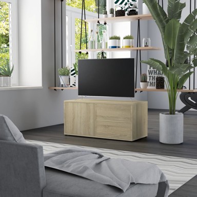 TV ormarić boja hrasta sonome 80 x 34 x 36 cm od iverice