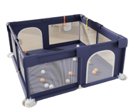 TAVALAX Dječji manjež za igru, plavi, 180 x 200 cm