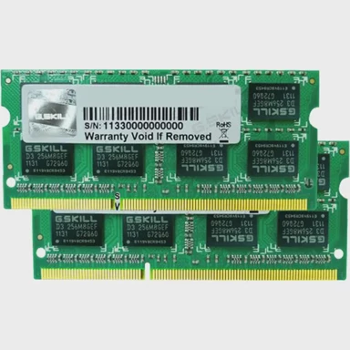 G.SKILL RAM memorija SO-DIMM SL F3-1600C11D-8GSL, 8GB (2x4GB), DDR3 1600MHz, CL9, SO-DIMM