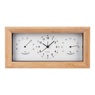 KARLSSON Budilica Neat, prirodna