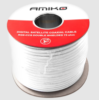 AMIKO Koaksijalni kabel RG-6, CCS, 90DB, 100 met., motalica RG6/90DB 100 m REEL 7084