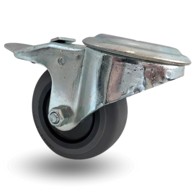 Okretni kotač s kočnicom 100 mm, 150 kg, Performa, BPPF 1005