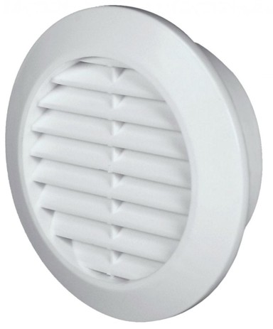 AWENTA Ventilacijska rešetka, za otvor 70 mm, bijela