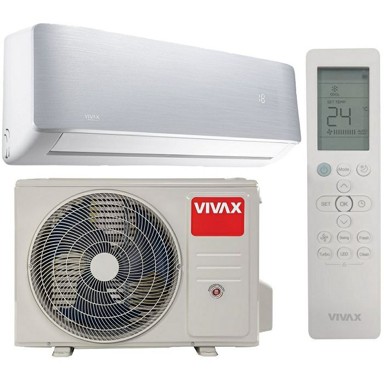 VIVAX R+ Design Silver klima uređaj ACP-12CH35AERI+Silver R32, 3,81 kW