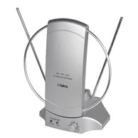 ISKRA Antena sobna sa pojačalom G2235-06 srebrna UHF/VHF