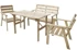 ROJAPLAST Drvena vrtna garnitura Nordic