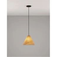 NOVA LUCE Visilica Elysian LED E27 1x12 W, IP20 NL9001070, drvena