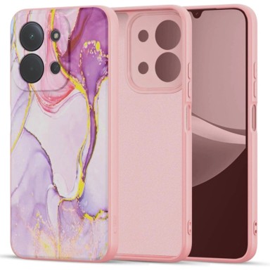 TECH-PROTECT Maska Icon za Xiaomi Redmi 15C (171 mm), Mramor