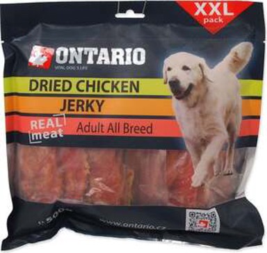 ONTARIO Dog poslastica 500 g, fileti, piletina