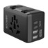 BLITZWOLF Adapter BW-TA1, 4-u-1 putnički, 2×USB + USB-C + PD 20W