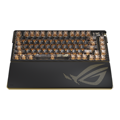 ASUS Gaming tipkovnica ROG Azoth Extreme Edition 20, bežična, RGB, TKL, Bluetooth, crna