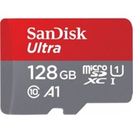 SANDISK Memorijska kartica microSDXC SDSQUAB-128G-GN6MA, 128GB, A1 class 10, UHS-I, adapter