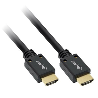 INLINE 8K4K Ultra High Speed HDMI kabel, crni, 1 m 17901P