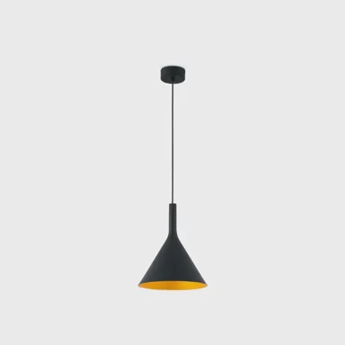 Visilica Pam-g FR64162, LED 24 W, 3000 K, crna i zlatna