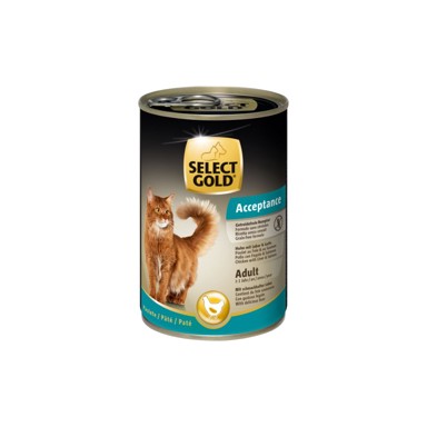 SELECT GOLD Cat Acceptance Adult pašteta piletina 400 g