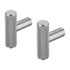BLOMUS Metalne zidne kuke u setu 2 kom u mat srebrnoj boji Rof