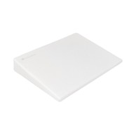 KIKKA BOO Jastuk za krevetić Memory Foam Airknit, nagib 12°, bijela