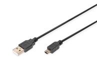 SBOX Kabel, USB-A (M) na USB mini-B (M), 2m, crni