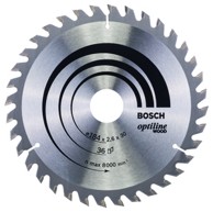 BOSCH List kružne pile Optiline Wood, za ručne pile