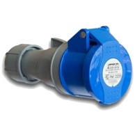 FAMATEL Utičnica spojka 16A 220–240V 3-polna (2P+E) IP44