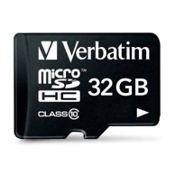 VERBATIM Memorijska kartica Premium, 32 GB, MicroSDHC, Class 10