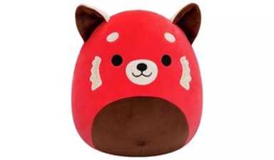 SQUISHMALLOWS Plišana igračka Cici crvena panda 20 cm, crvena